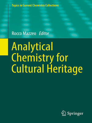 cover image of Analytical Chemistry for Cultural Heritage